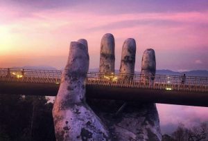 Sunset On Golden Bridge Bana Hills Private Tour-Hoi An Private Taxi